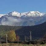 Cerro Caqui durante una salida del Club MONVAL