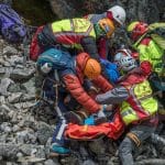 Operativo de rescate de montaña en Chile