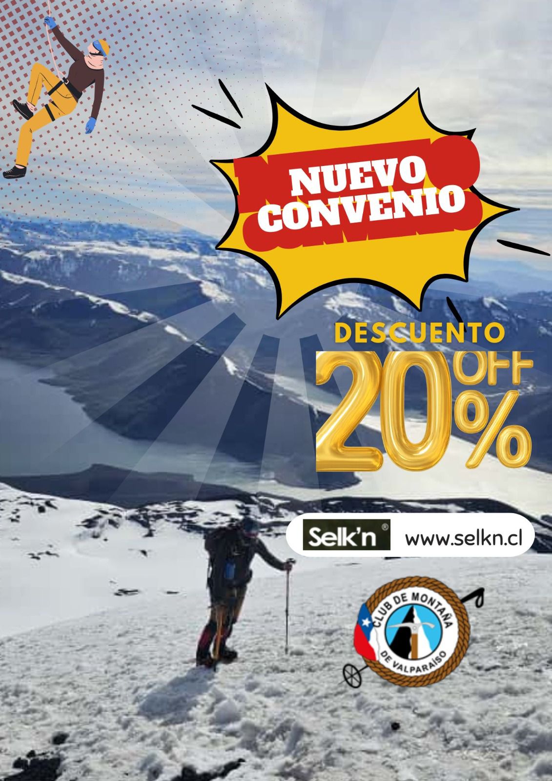 Convenio entre el Club MONVAL y Andesgear